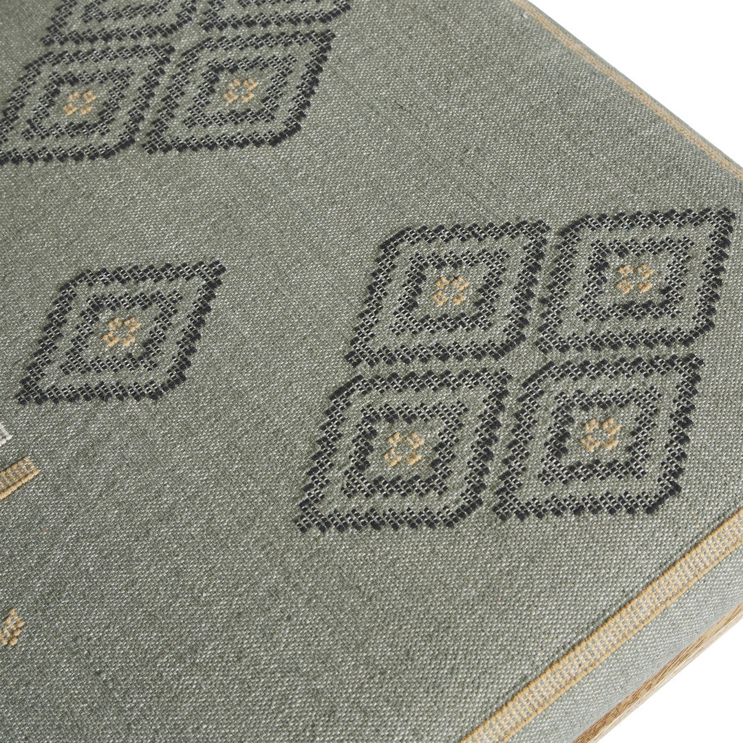 Bobbin Ottoman - Ocean