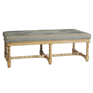 BOBBIN OTTOMAN OCEAN