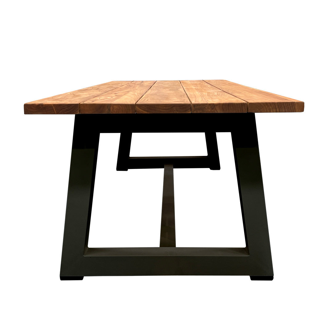 Catalina Baja Outdoor Dining Table 260W - Black