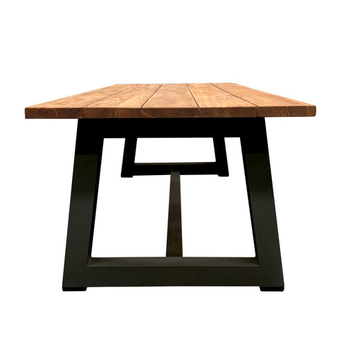 Catalina Baja Outdoor Dining Table 260W - Black