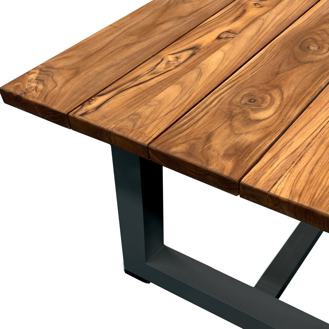 Catalina Baja Outdoor Dining Table 260W - Black