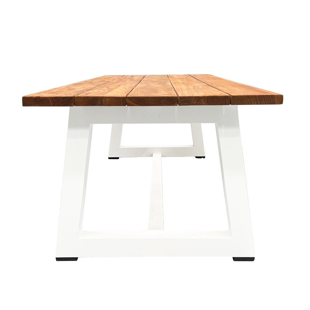 Catalina Baja Outdoor Dining Table 260W - White