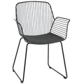 ALTO REBELLO ARMCHAIR BLACK