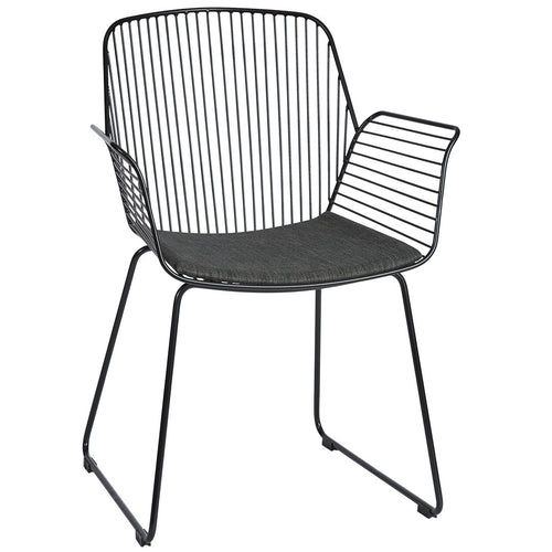 ALTO REBELLO ARMCHAIR BLACK