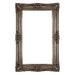 Alexandra Floor Mirror - Antique Silver