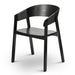 Amalfi  Dining Chair - Full Black (Set of 2)