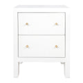 Ariana Bedside Table - Small White