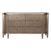 Arielle 6 Drawer Chest - Antique Gold