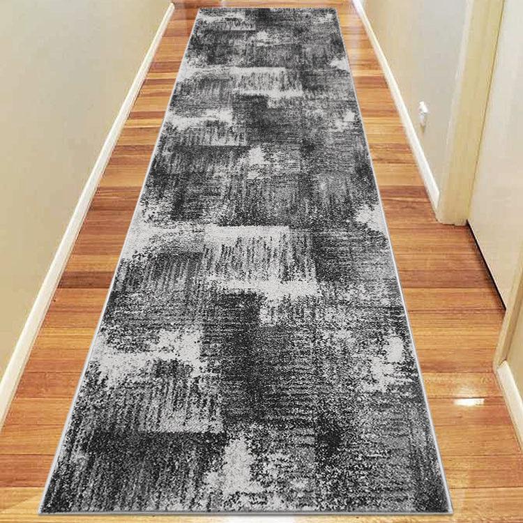 Aspen 413 Grey Hallway Runner