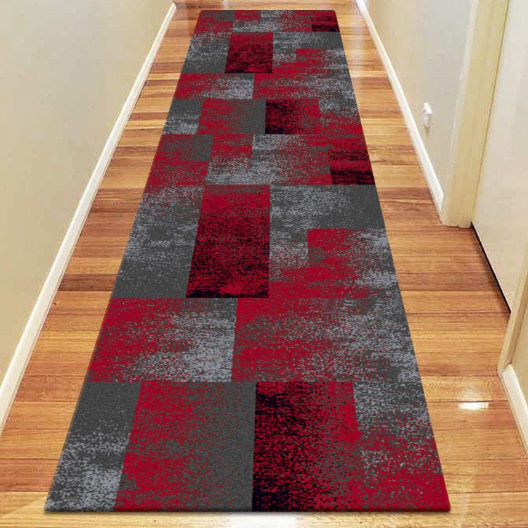 Saray Rugs Aspen  Red Hallway Runner aspe80150444red