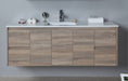 Aulic Grace Wall Hung Finger Pull Vanity