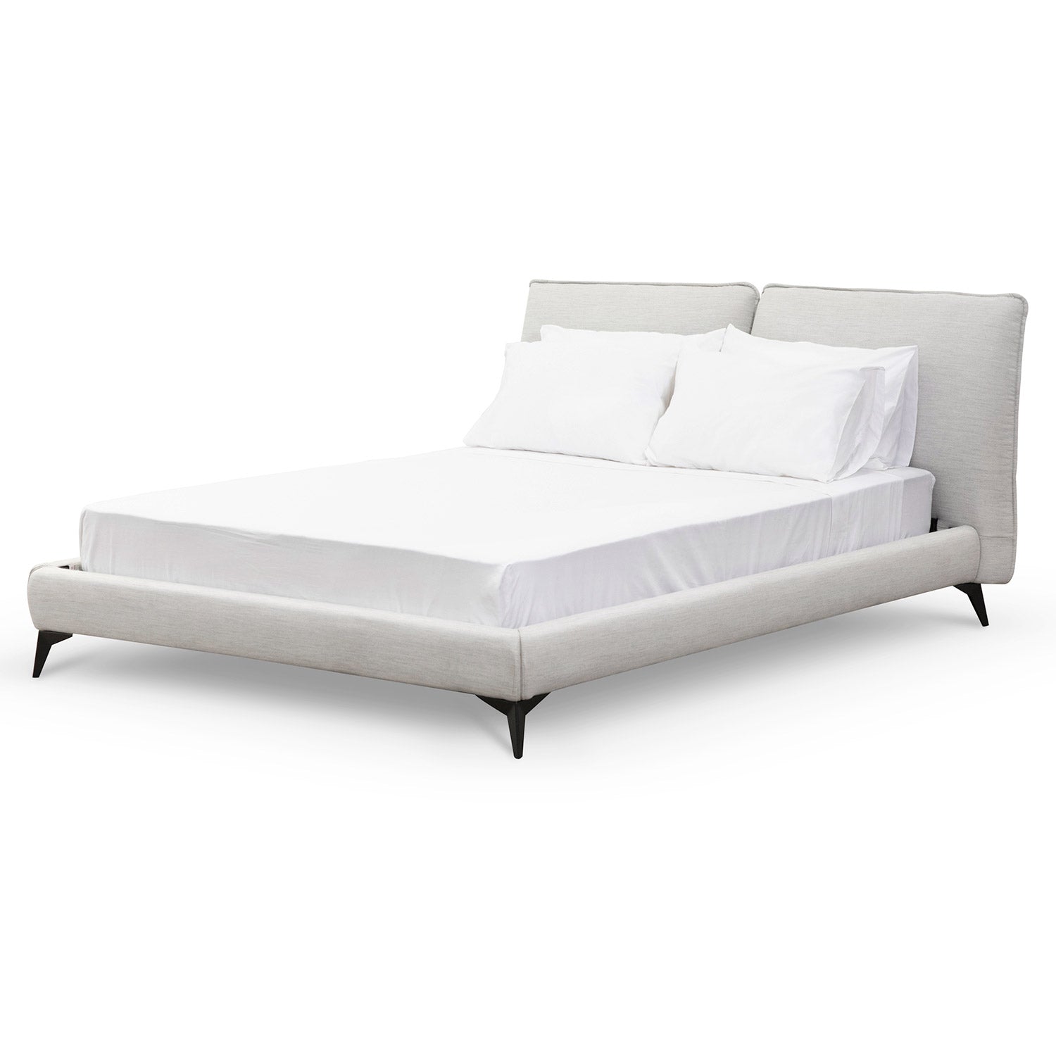 Pearl Grey Queen Bed