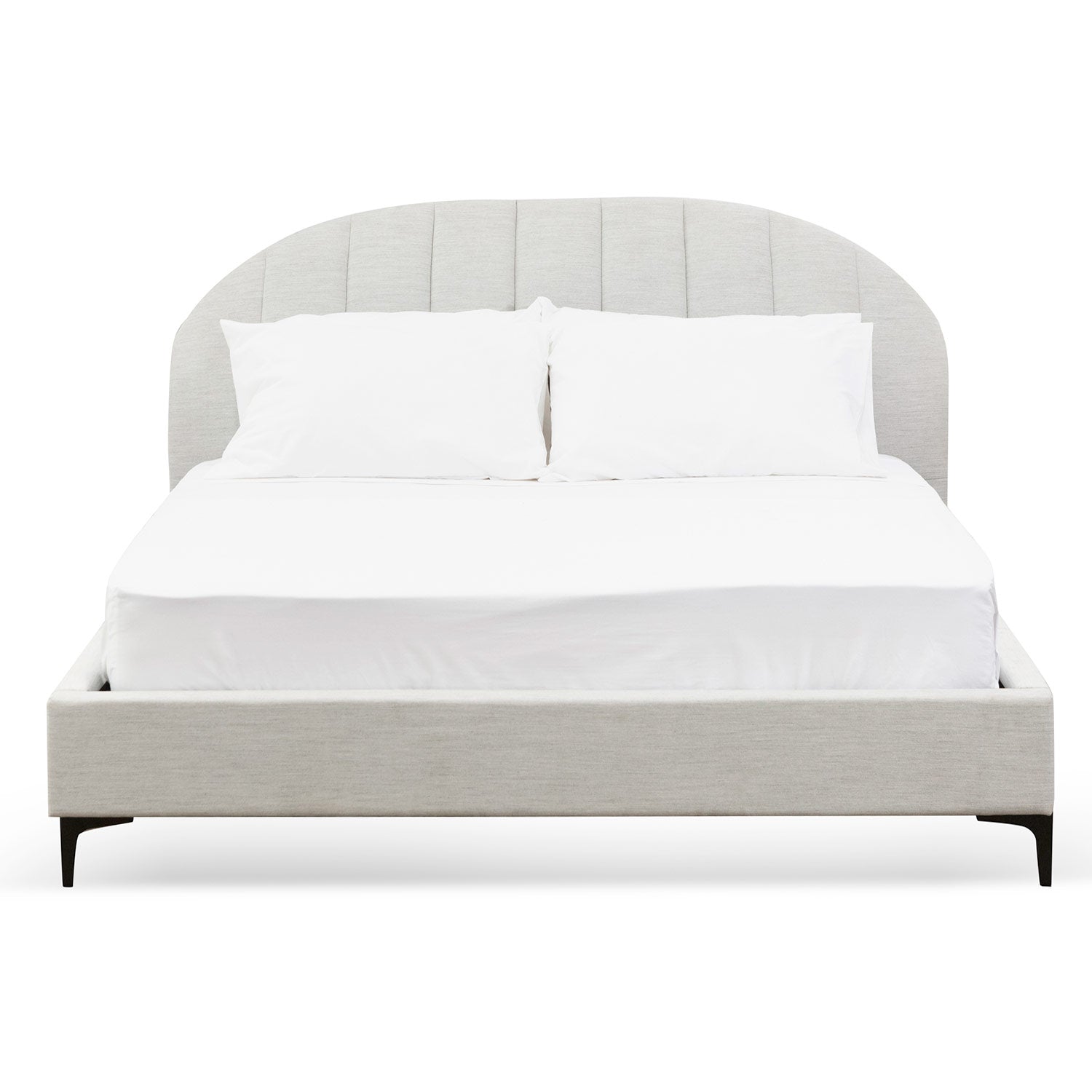 Pearl Grey Queen Bed