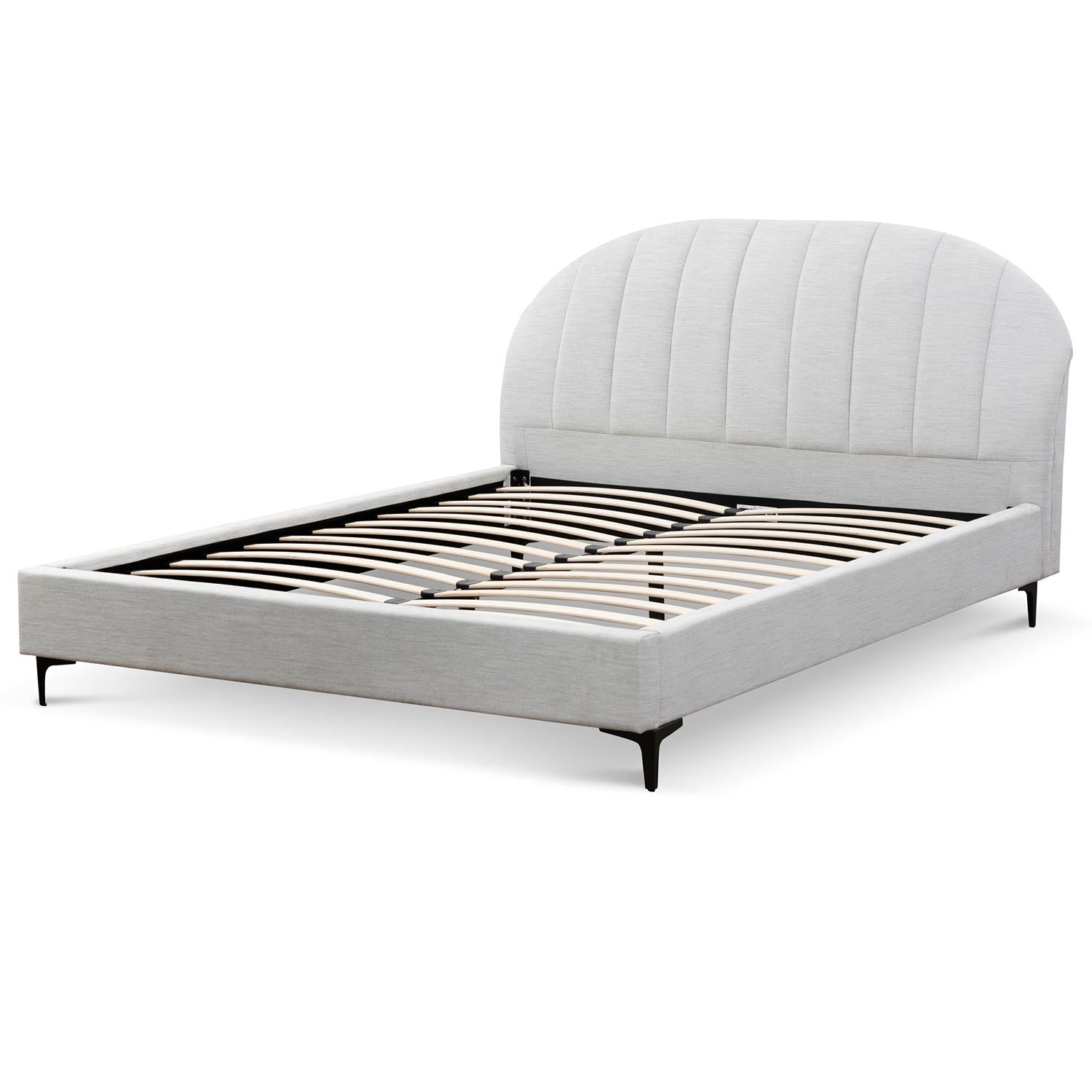 Pearl Grey Queen Bed