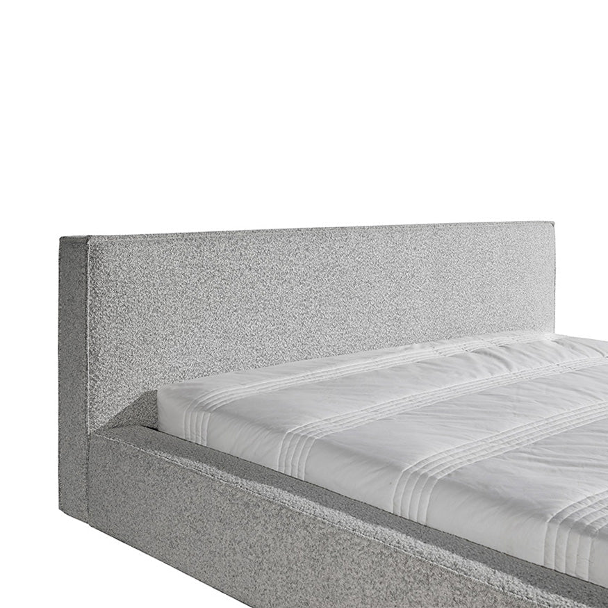 Pepper Boucle King Sized Bed Frame