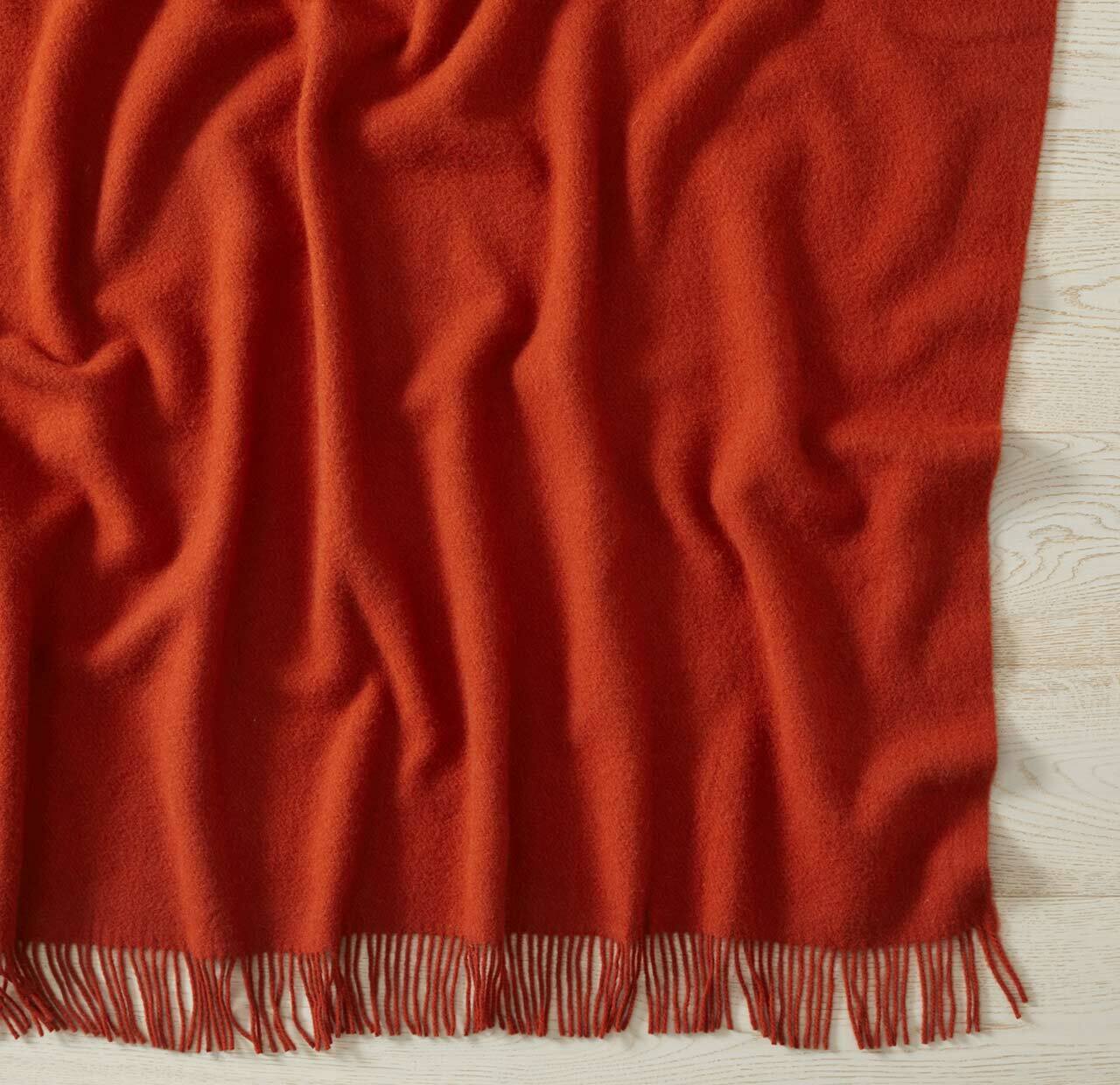 Weave Nevis Throw - Umber