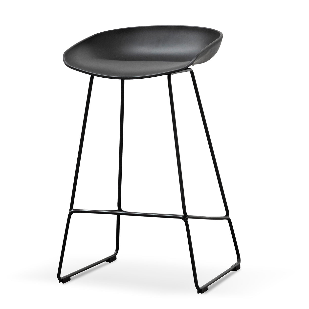 Quinn 65cm Bar Stool - Black