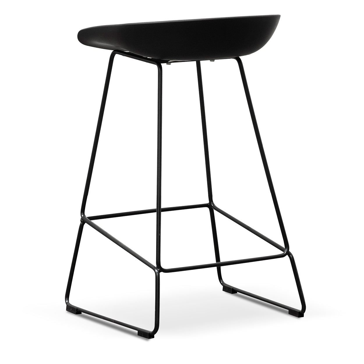 Quinn 65cm Bar Stool - Black