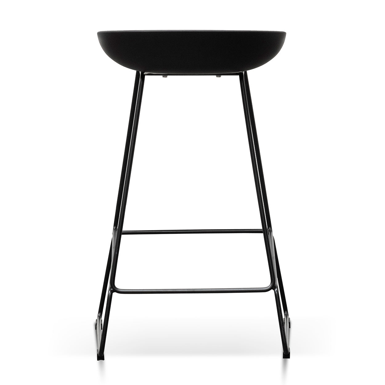 Quinn 65cm Bar Stool - Black