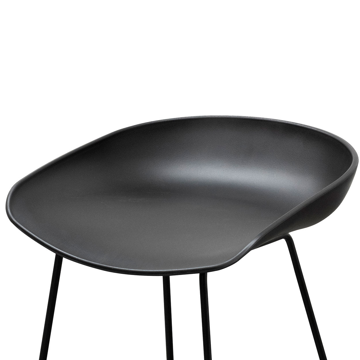 Quinn 65cm Bar Stool - Black