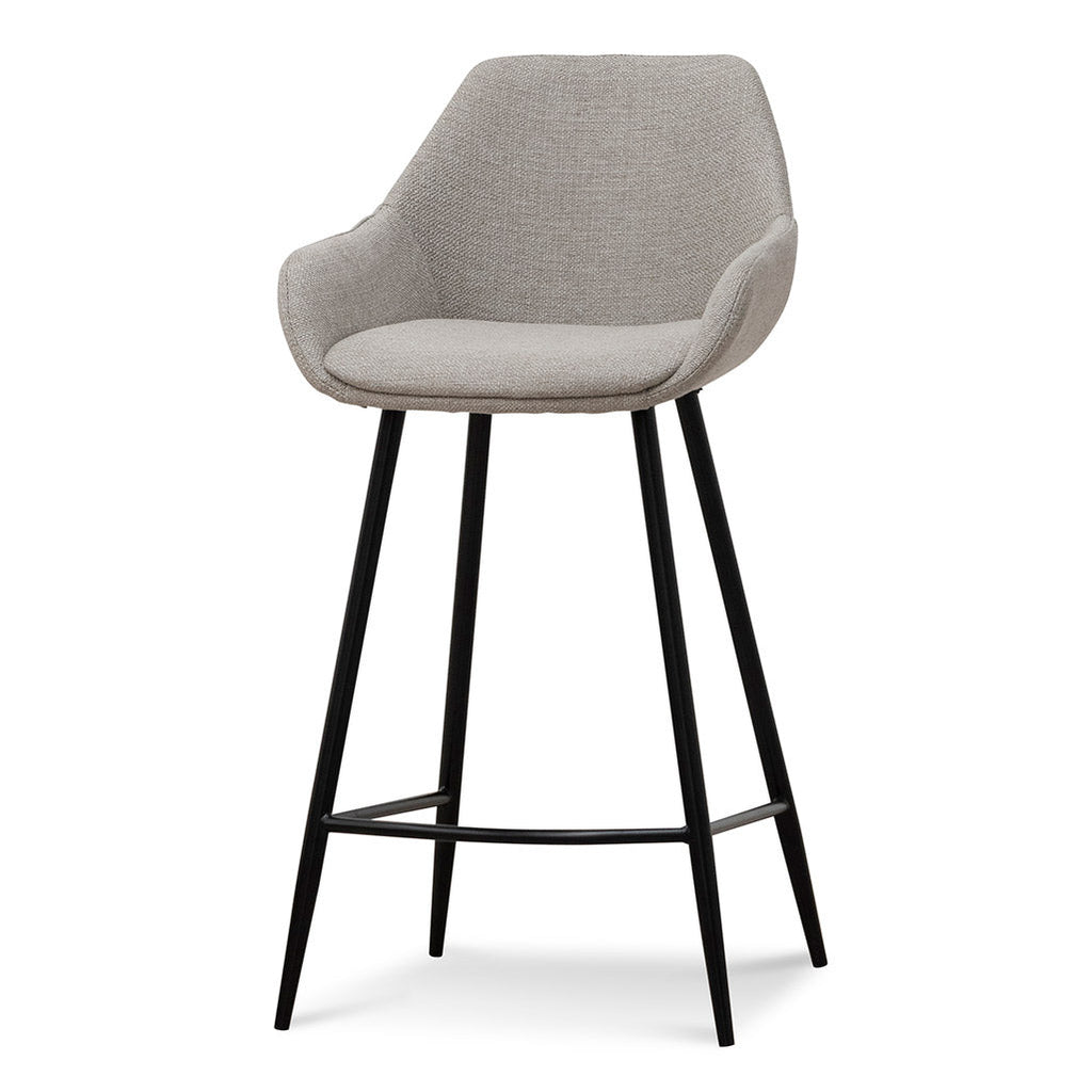 Cody Bar Stool - Beige - (Set of 2)