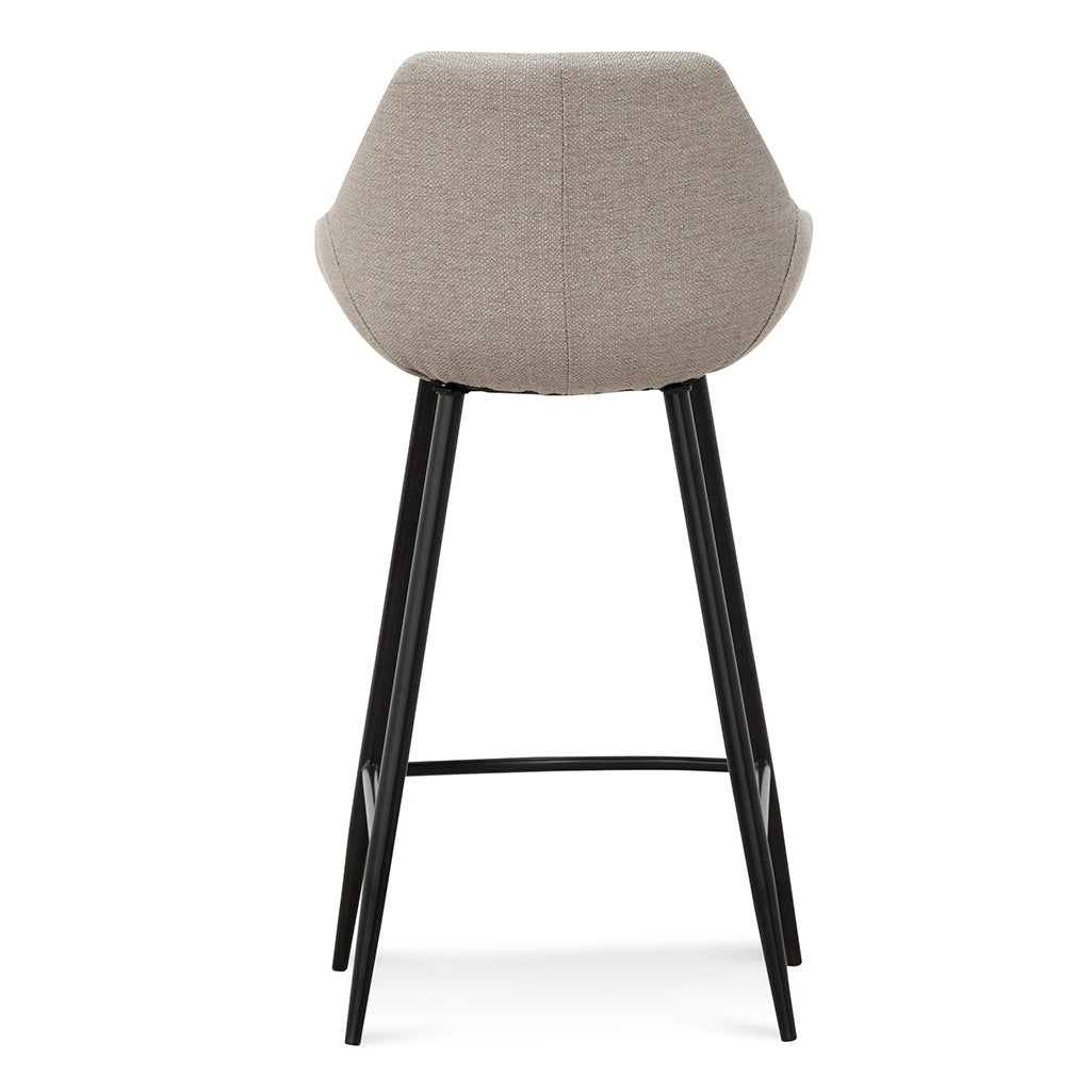 Cody Bar Stool - Beige - (Set of 2)