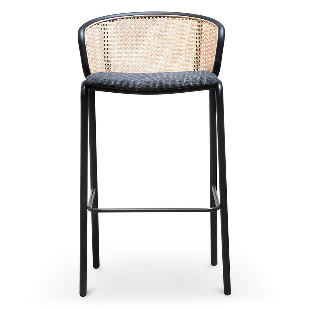 Florine Bar Stool - Black Legs
