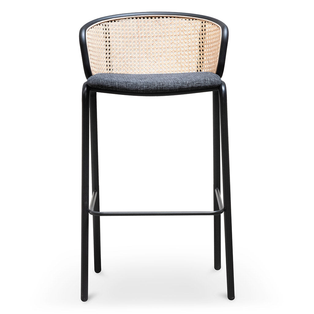 Florine Bar Stool - Black Legs
