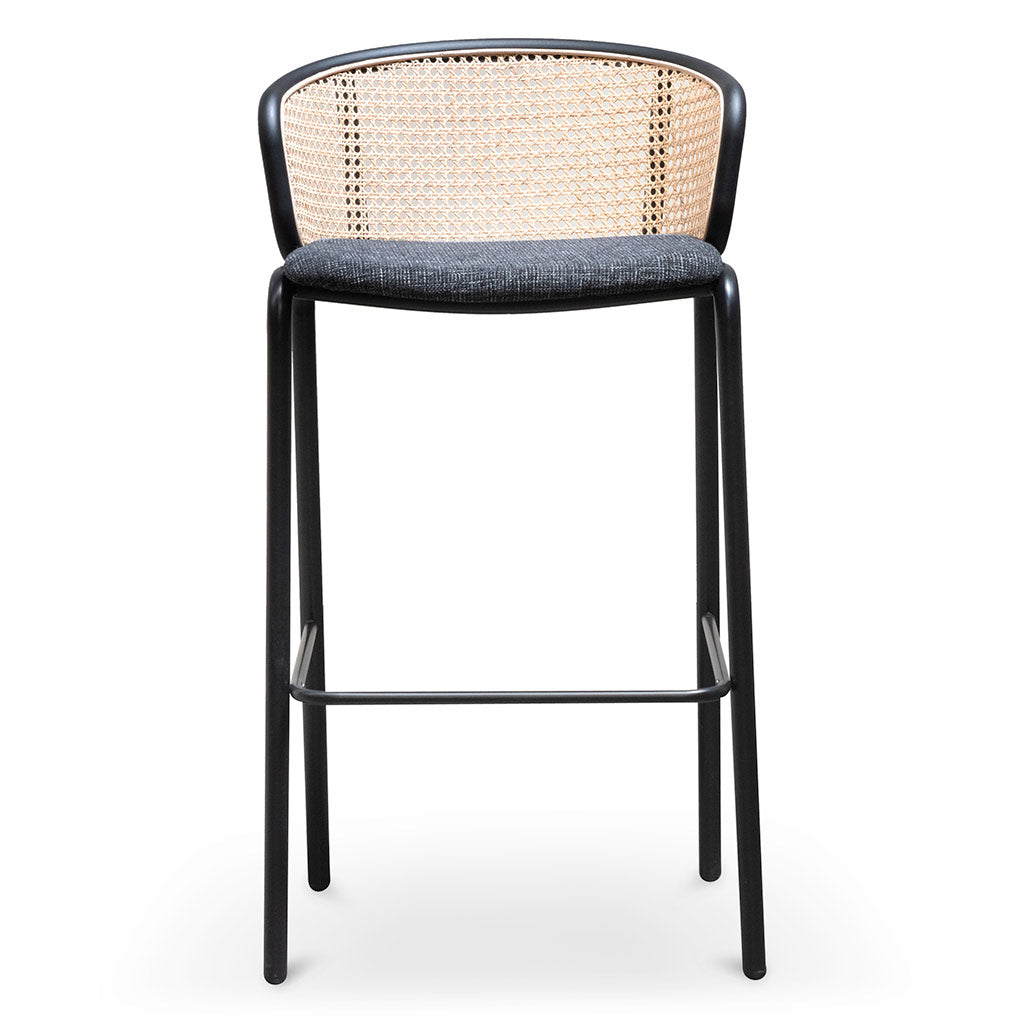 Florine Bar Stool - Black Legs