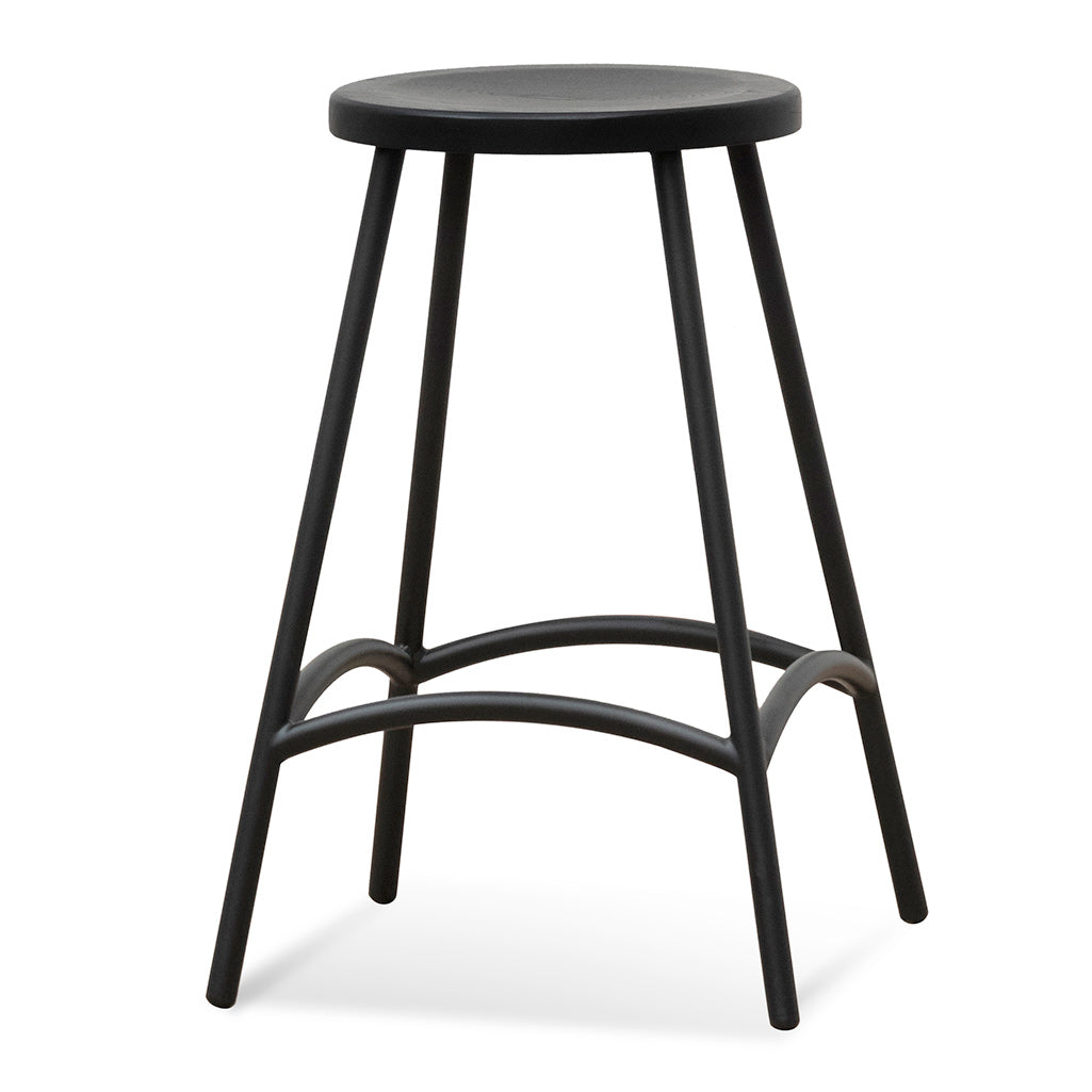 Bordo 65cm Barstool - Full Black