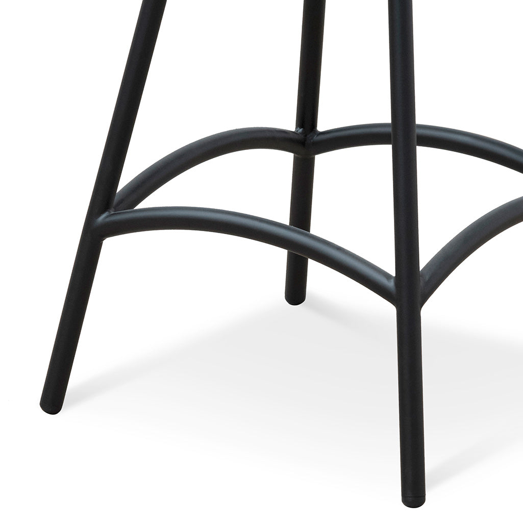 Bordo 65cm Barstool - Full Black