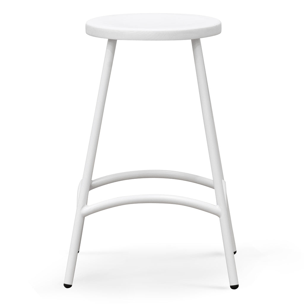 Bordo 65cm Barstool - White