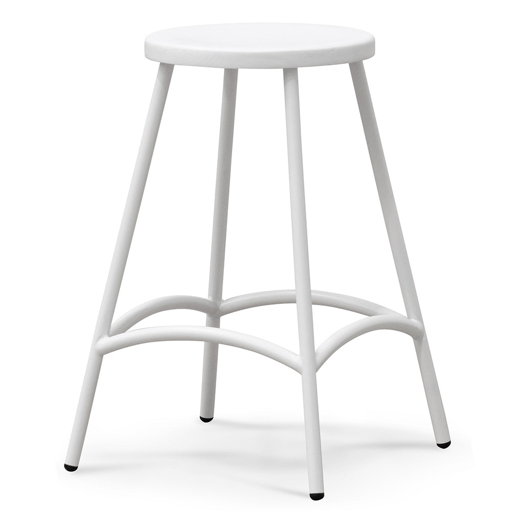 Bordo 65cm Barstool - White