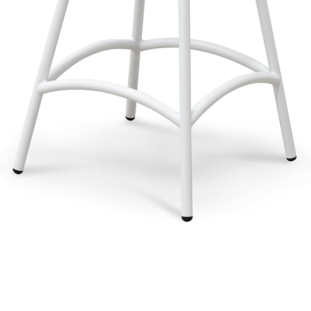 Bordo 65cm Barstool - White