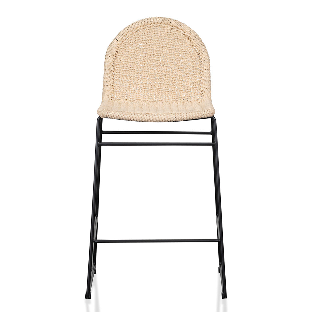 Rattan Barstool - Natural Seat (Set of 2)