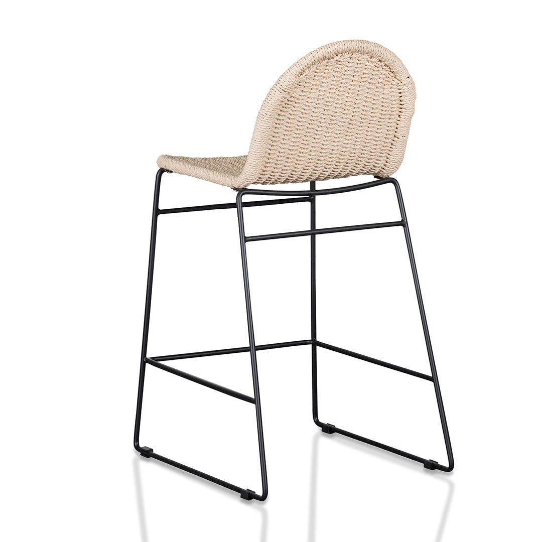 Rattan Barstool - Natural Seat (Set of 2)