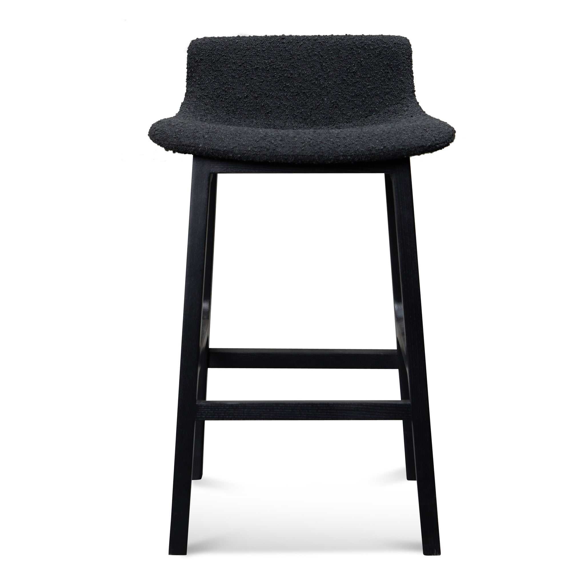 James 65cm Bar Stool - Full Black