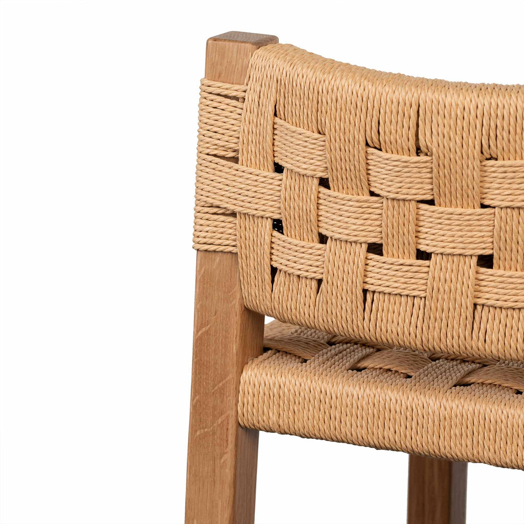 Larsen Rattan Bar Stool - Natural