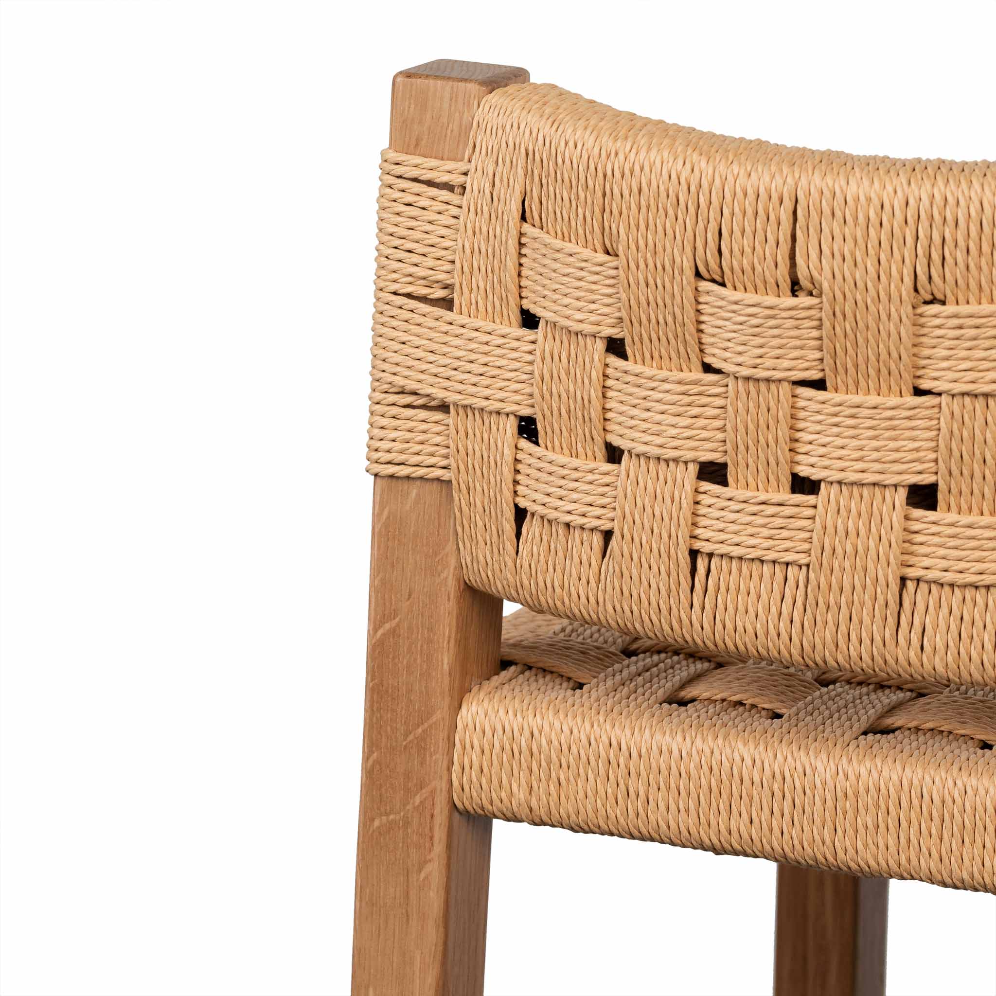 Larsen Rattan Bar Stool - Natural
