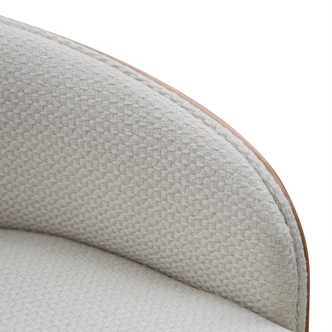 Selena 65cm Natural Bar Stool - Beige