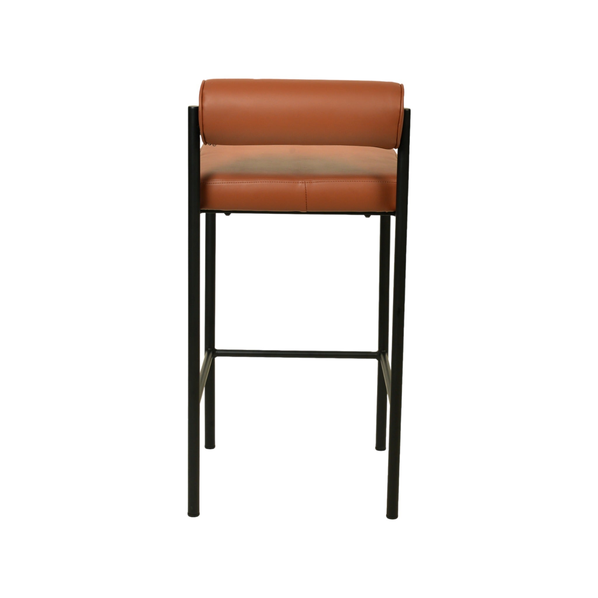 Stance 65cm Fabric Bar Stool - Brown (Set of 2)