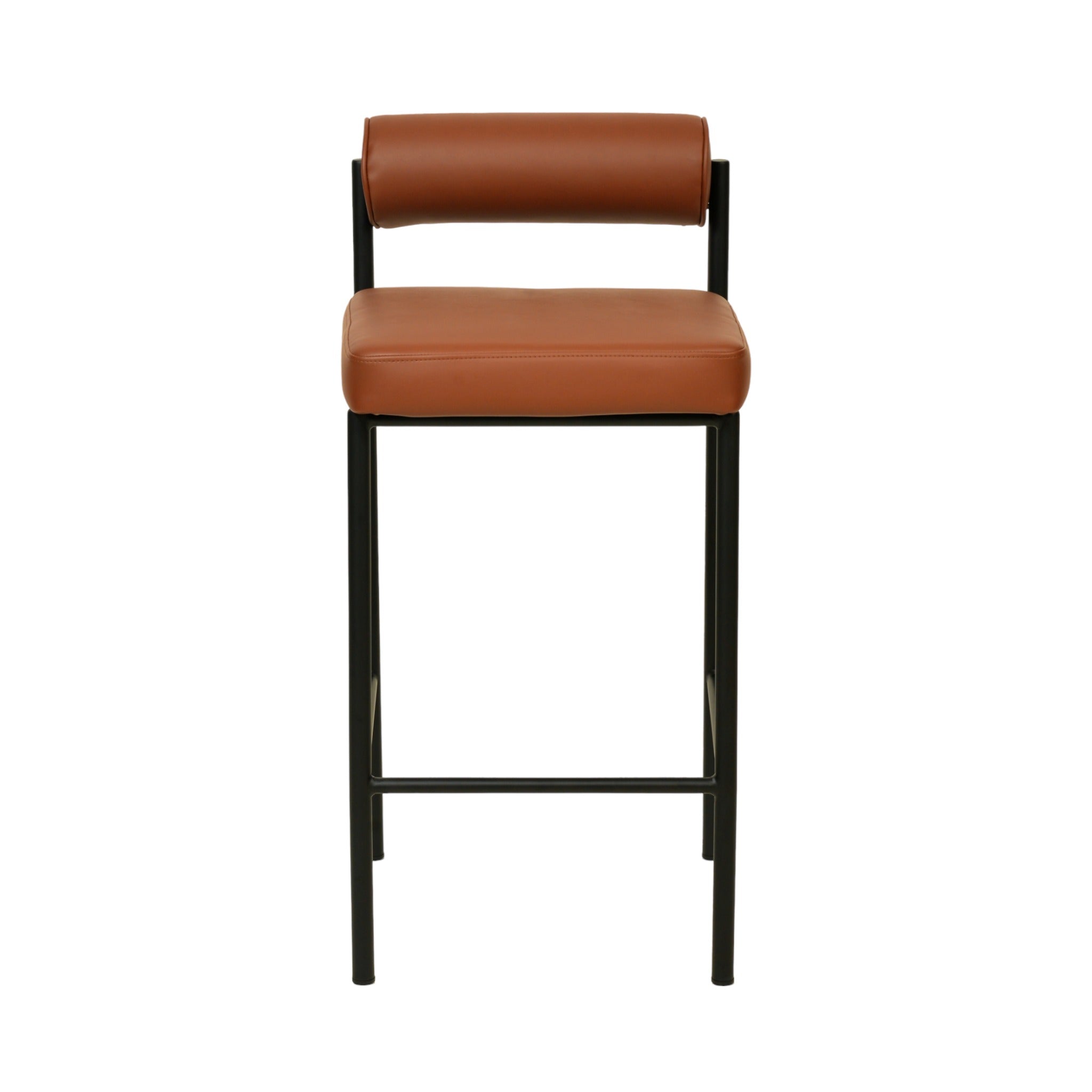 Stance 65cm Fabric Bar Stool - Brown (Set of 2)