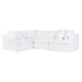 Birkshire Slip Cover Modular Sofa - White Linen Option 2