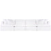 Birkshire Slip Cover Modular Sofa - White Linen Option 4