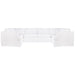 Birkshire Slip Cover Modular Sofa - White Linen Option 5
