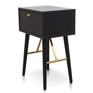 Black Bed Side Table 