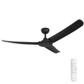 Black Blade DC Ceiling Fan & Remote Control