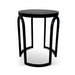 Black Oak Side Table 