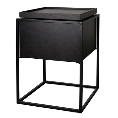 Black Side Table