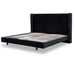 Black Velvet Queen Bed Frame 